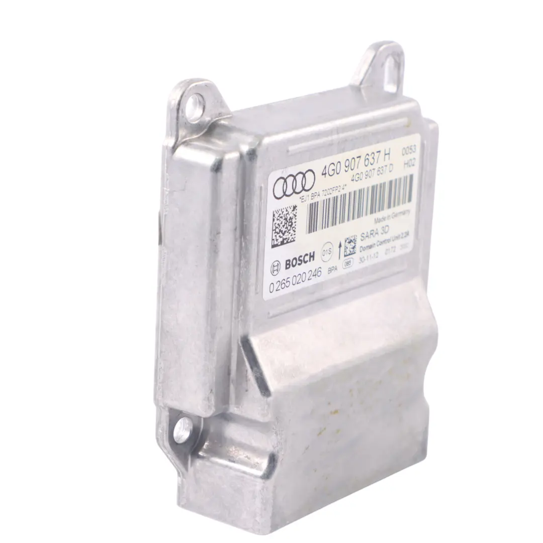 Audi A6 C7 Sterownik Sensor Przyśpieszenia ESP Airbag - SKU 4G0907637H - Numer Części 4G0907637H