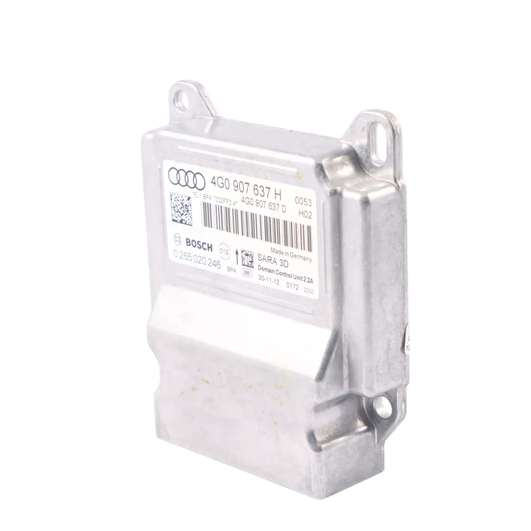 Audi A6 C7 ESP Gierraten Modul Steuergerät Sensor ECU - SKU 4G0907637H - Teilenummer 4G0907637H