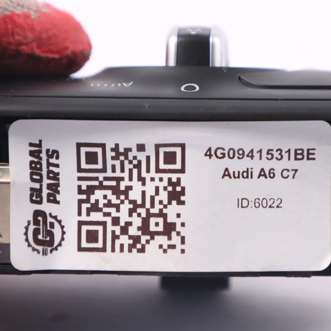 Interrupteur de phares et d'antibrouillards pour Audi A6 C7 à propos du numéro de pièce 4G0941531BE Audi A6 C7 Interrupteur de phares et d'antibrouillards - SKU 4G0941531BE - Numéro de pièce 4G0941531BE