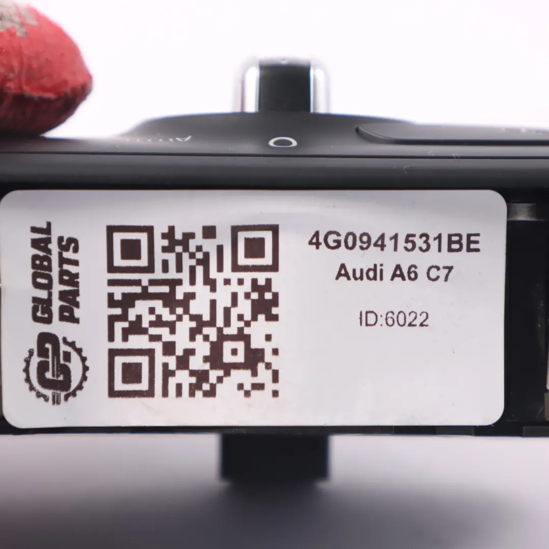 Interrupteur de phares et d'antibrouillards pour Audi A6 C7 à propos du numéro de pièce 4G0941531BE Audi A6 C7 Interrupteur de phares et d'antibrouillards - SKU 4G0941531BE - Numéro de pièce 4G0941531BE