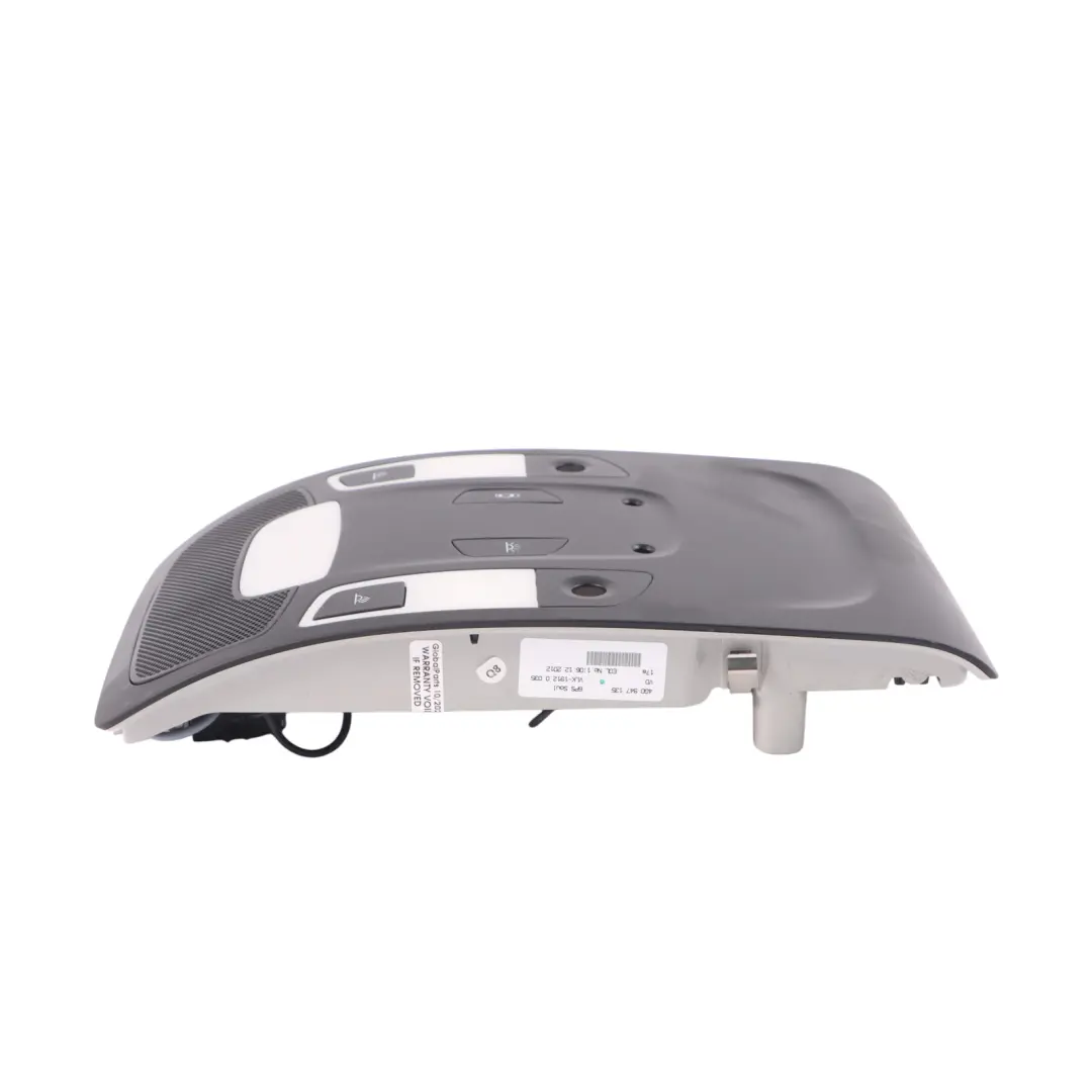 Audi A6 C7 Interior Panel de Luz de Techo Negro Luz Lectura Delantera - SKU 4G0947135 - Número de pieza 4G0947135