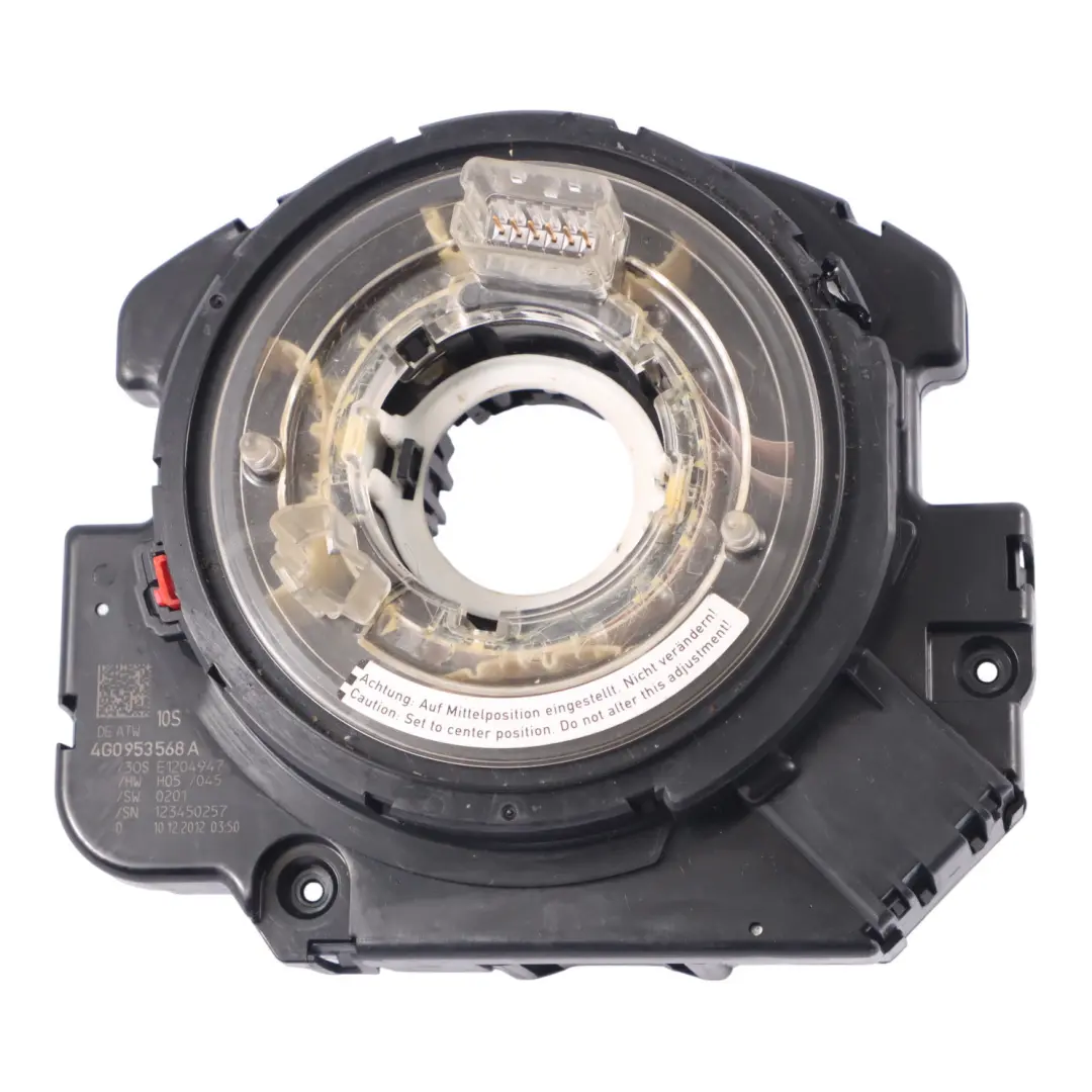 Audi A6 C7 Colonne de Direction Bague d'Amorçage - SKU 4G0953568A - Numéro de pièce 4G0953568A