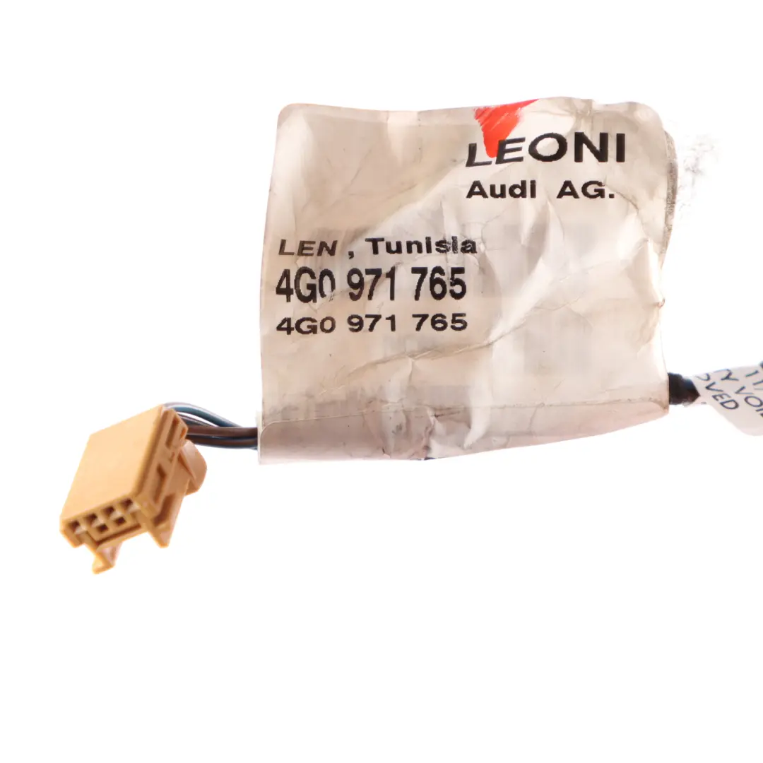 Mirror Wing Adjust Switch Loom Harness Wiring Cable to Audi RS6 C7 with Part number 4G0971765 Audi RS6 C7 Mirror Wing Adjust Switch Loom Harness Wiring Cable - SKU 4G0971765 - Part number 4G0971765