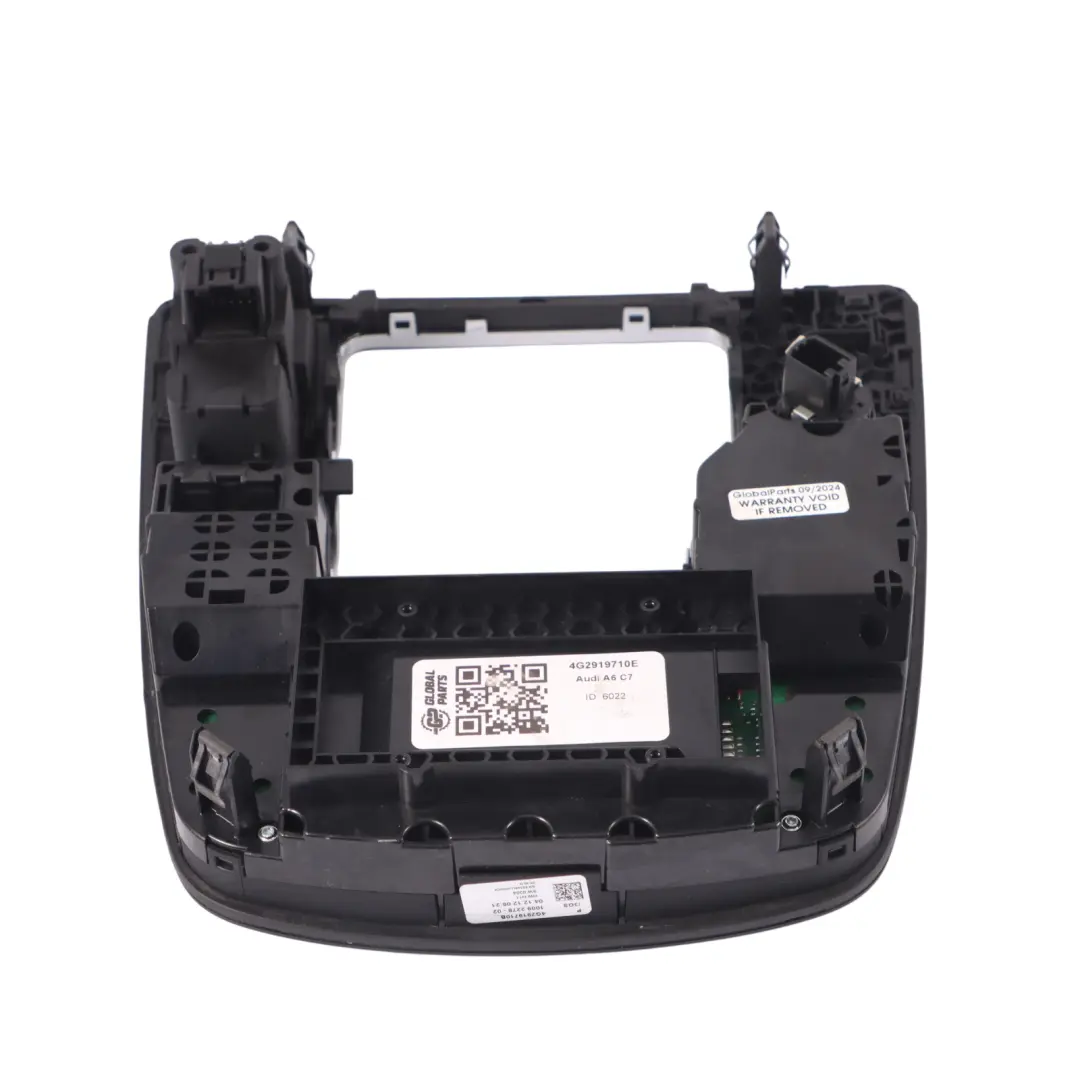 Consola Central Palanca de Cambios Interruptor Multimedia para Audi A6 C7 con número de pieza 4G2919710E Audi A6 C7 Consola Central Palanca de Cambios Interruptor Multimedia - SKU 4G2919710E - Número de pieza 4G2919710E