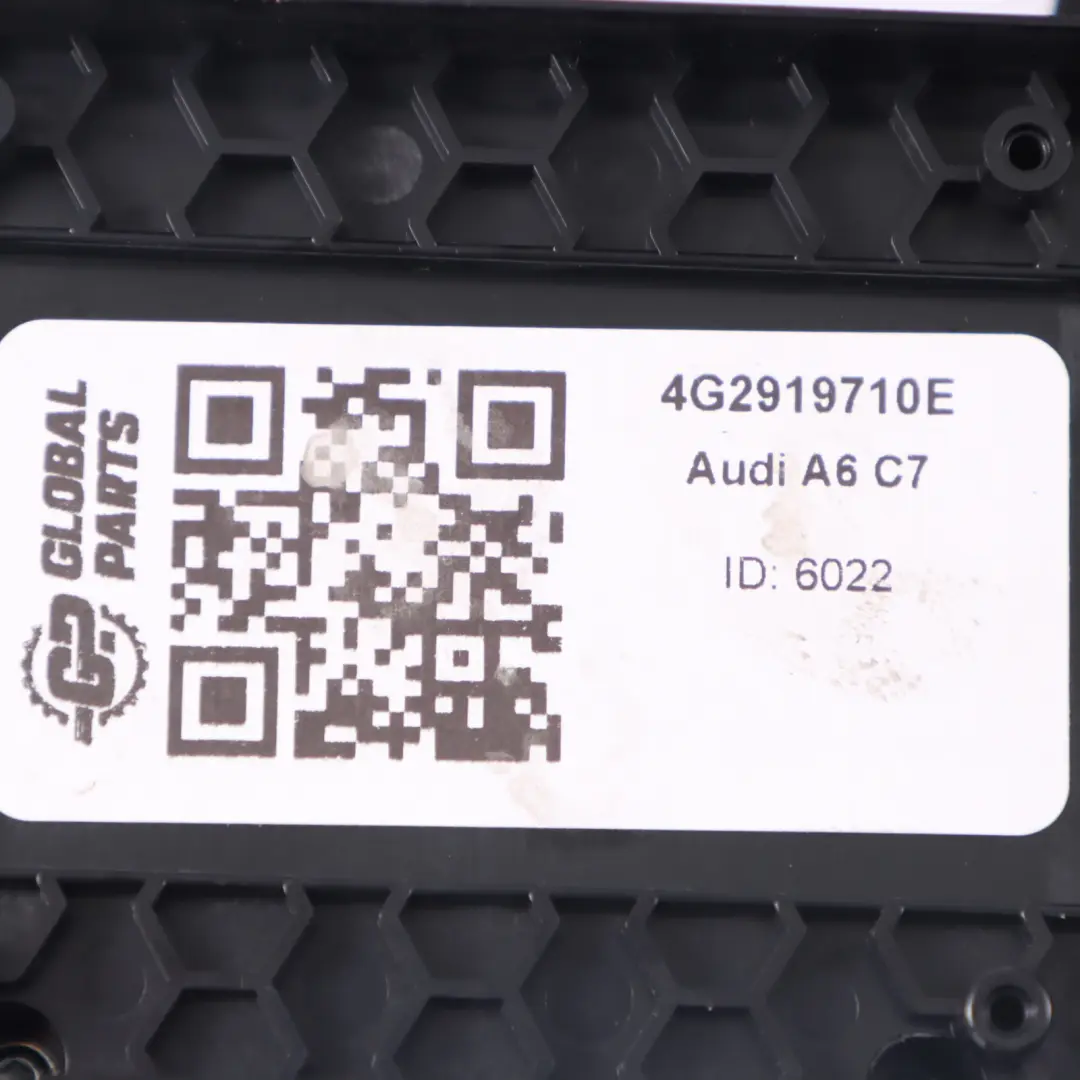 Audi A6 C7 Panel Dźwigni Zmiany Biegów Sterowania Multimediami - SKU 4G2919710E - Numer Części 4G2919710E