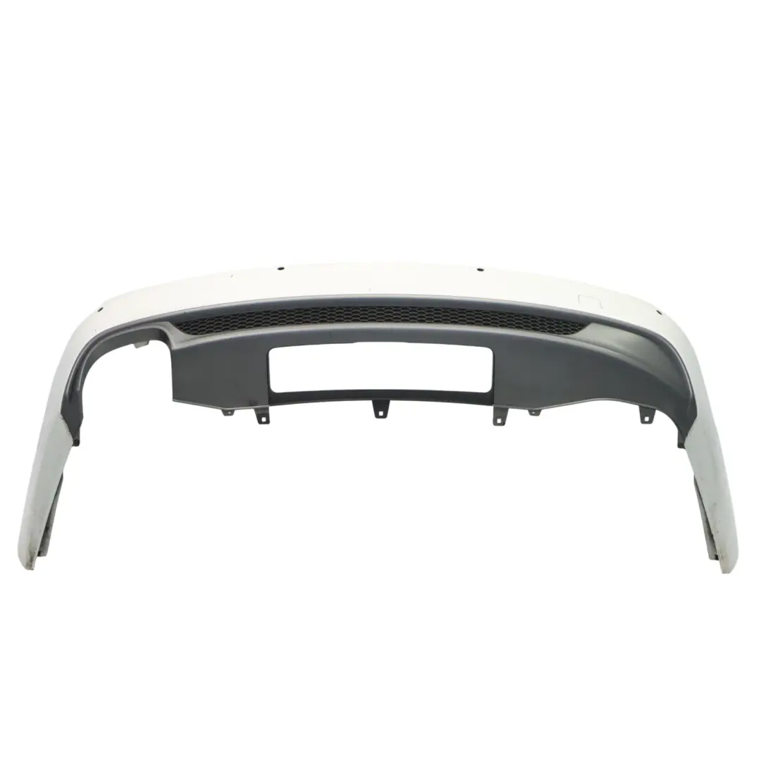 Audi A5 8T Rear Bumper Trim Panel Ibis White - Y9C - SKU 4G5807067D-IWH - Part number 4G5807067D
