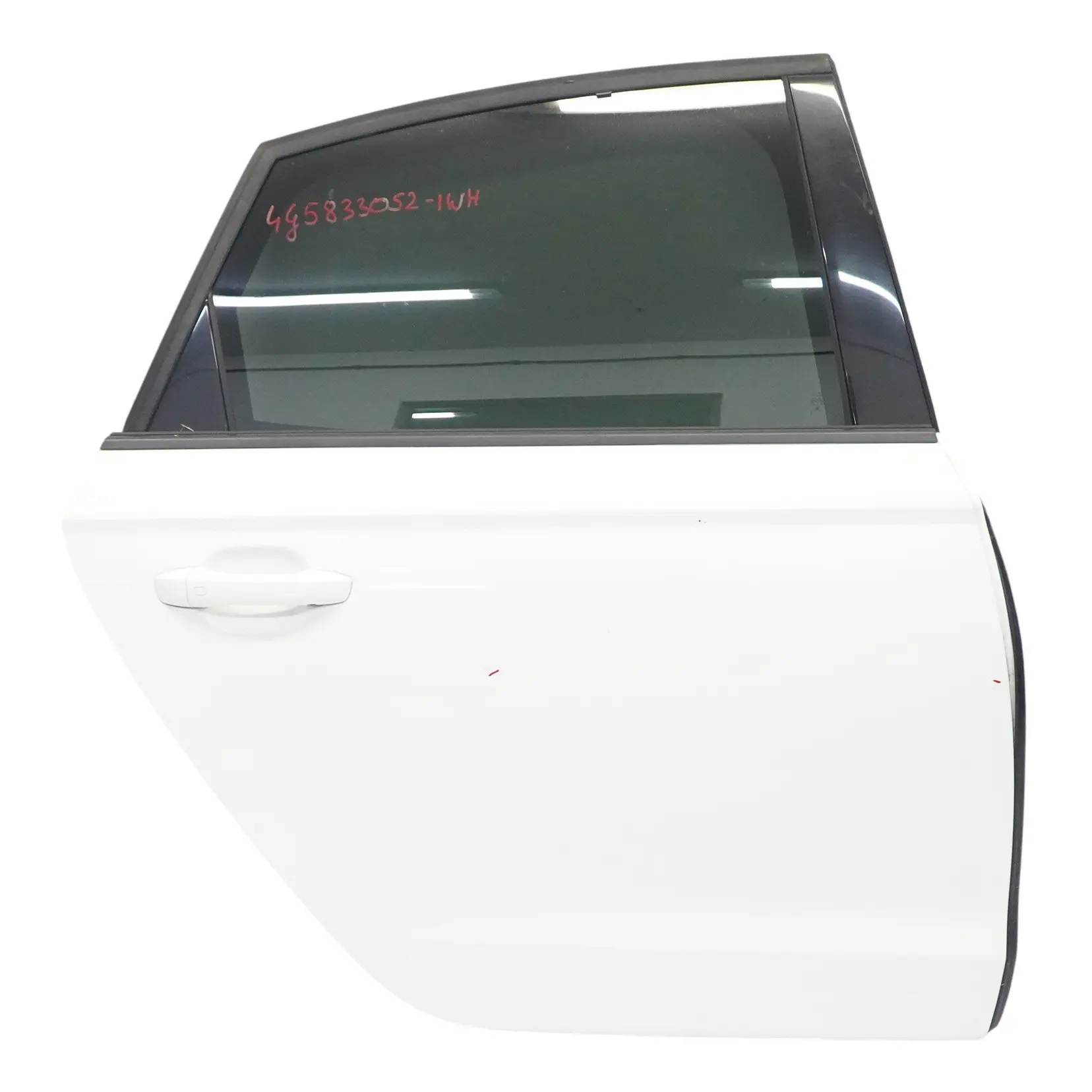 Audi A6 C7 4G Door Rear Right O/S Covering Panel Ibis White - Y9C