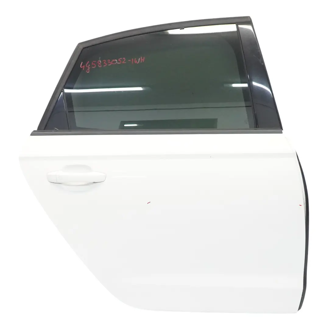Porta posteriore destra Ibis White - Y9C Audi A6 4G - SKU 4G5833052-IWH - Numero di parte 4G5833052
