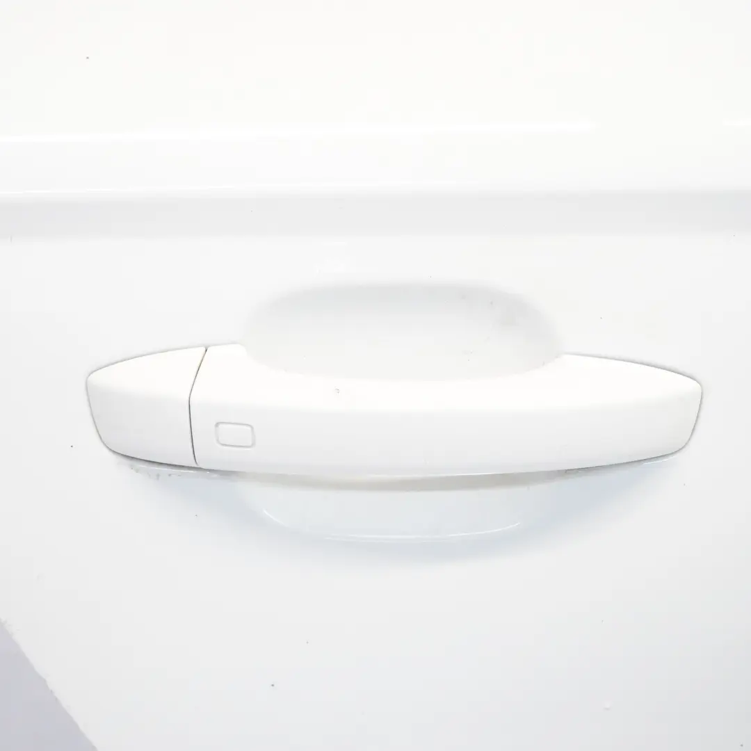 Audi A6 C7 4G Door Rear Right O/S Covering Panel Ibis White - Y9C - SKU 4G5833052-IWH - Part number 4G5833052