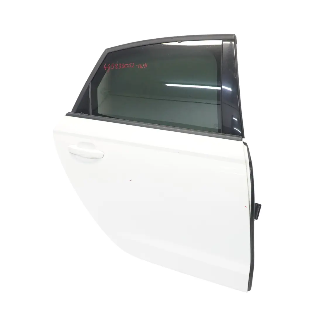 Audi A6 4G Porte arrière droite Ibis White - Y9C - SKU 4G5833052-IWH - Numéro de pièce 4G5833052