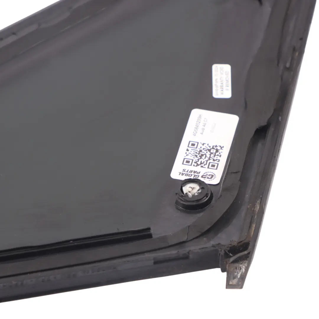 Audi A6 C7 Rear Side Window Glass Quarter Triangle Tinted Left N/S - SKU 4G5845299H - Part number 4G5845299H
