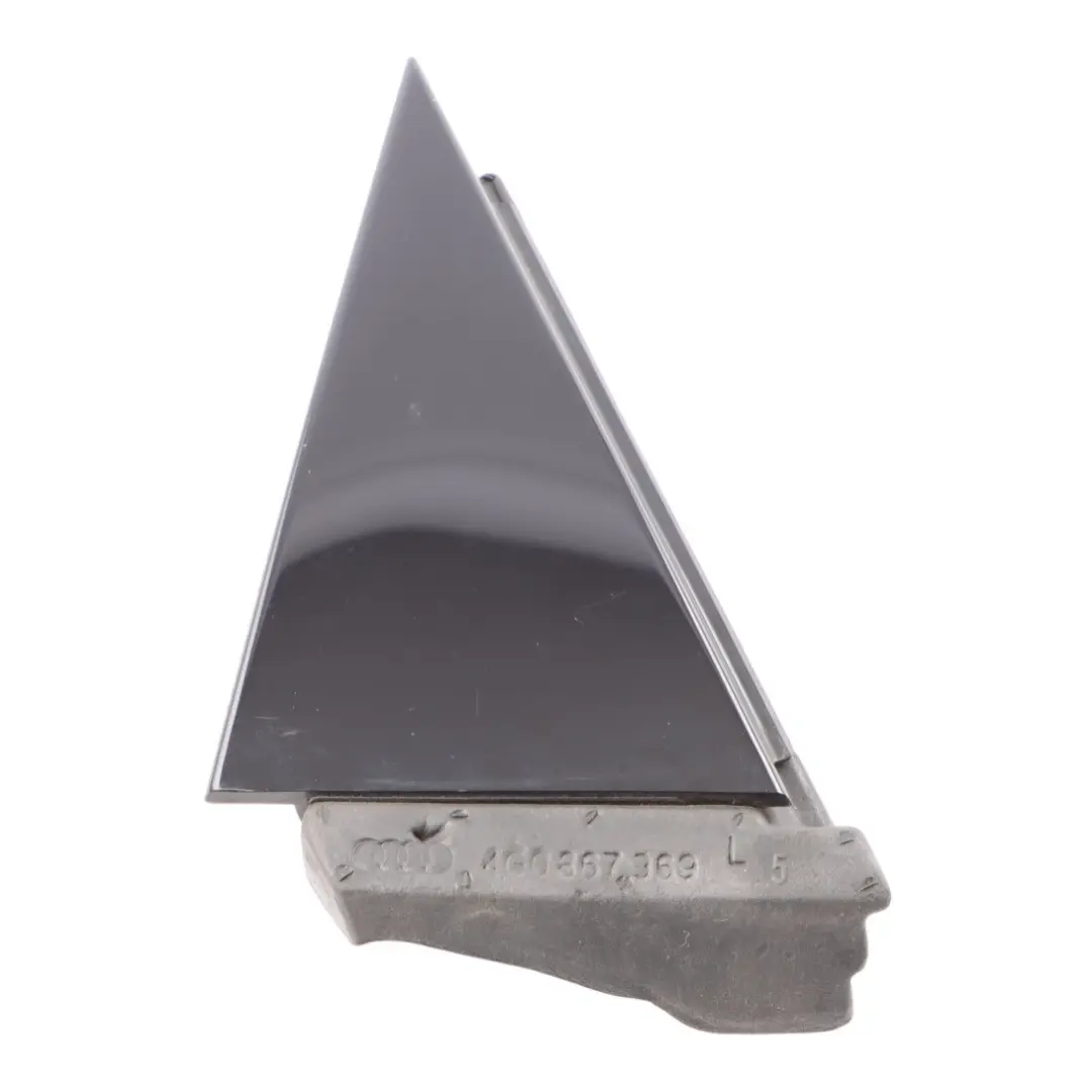 Audi A6 C7 4G Triangle Cover Trim Hintere Tür Links Hochglanz Schwarz - SKU 4G5853273 - Teilenummer 4G5853273
