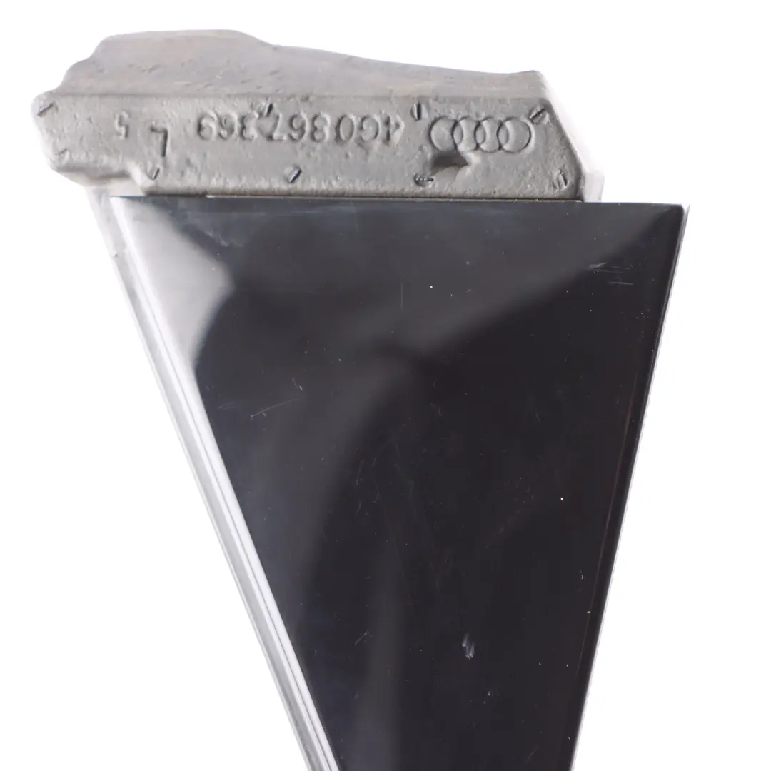 Audi A6 C7 4G Triangle Cover Trim Rear Door Left N/S High Gloss Black - SKU 4G5853273 - Part number 4G5853273