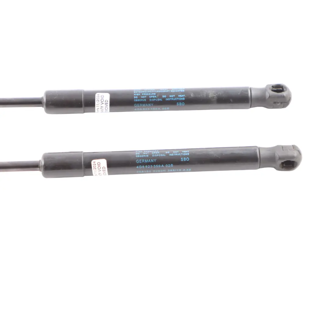Capó Gas Strut Lift Support Izquierda Derecha Set Kit para Audi RS6 C7 con número de pieza 4G8823359A Audi RS6 C7 Capó Gas Strut Lift Support Izquierda Derecha Set Kit - SKU 4G8823359A - Número de pieza 4G8823359A