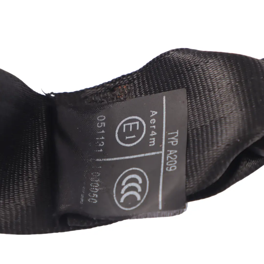 Audi A6 C7 Seat Belt Rear Right Left N/O/S Safety Belt Black - SKU 4G8857805 - Part number 4G8857805
