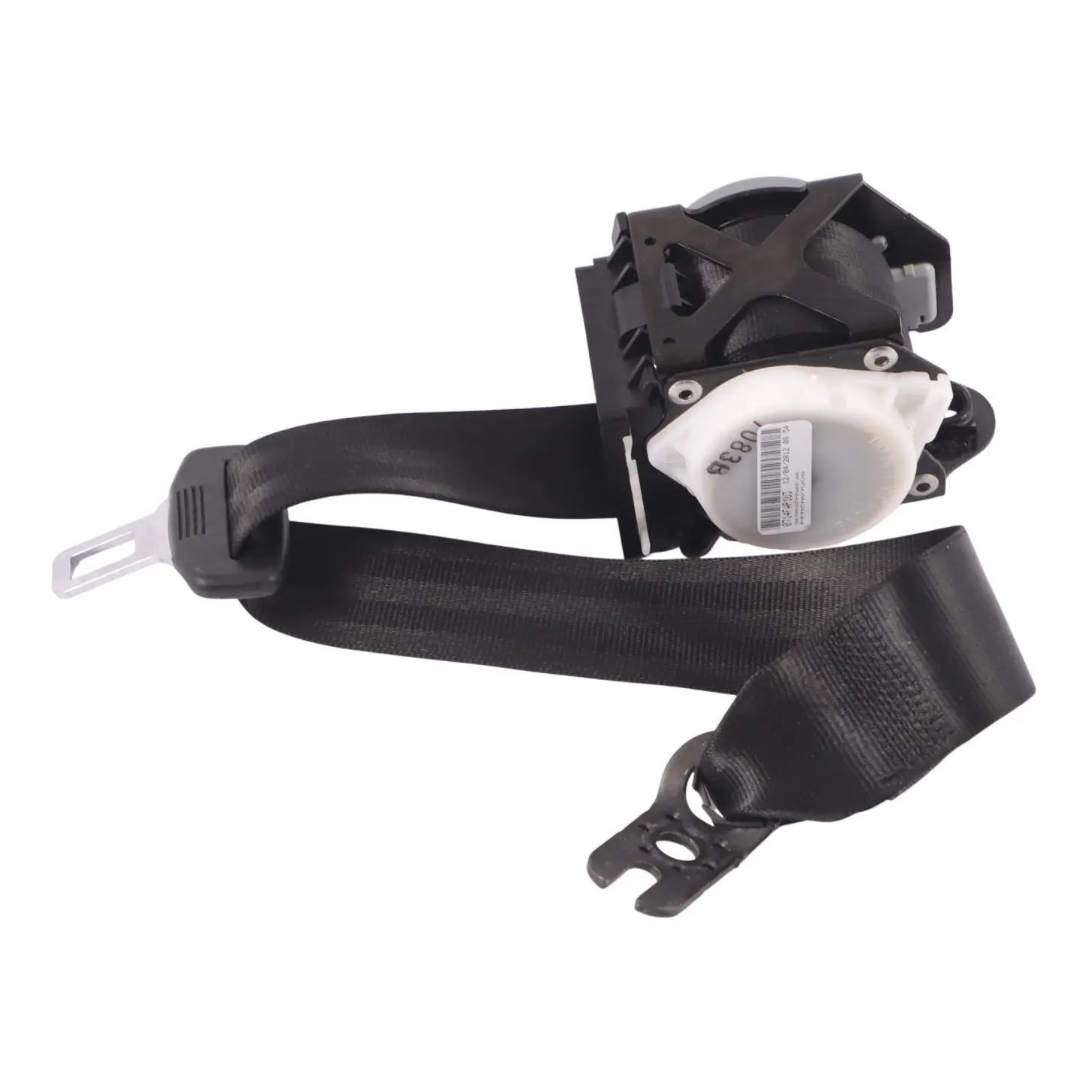 Audi A6 C7 Ceinture de sécurité arrière droite gauche Noir 4G8857805