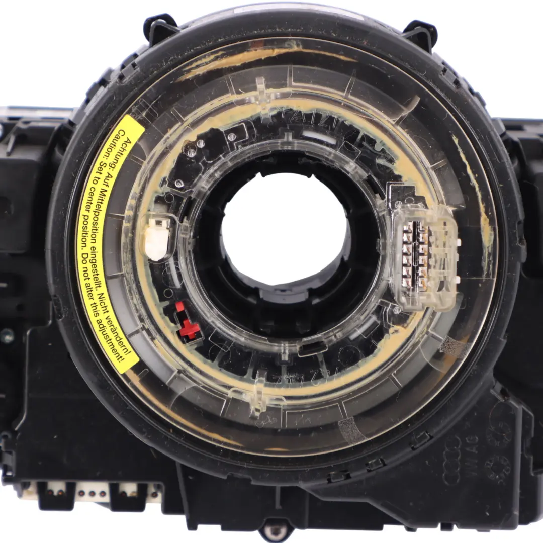 Interruptor Indicador Stalk Squib Anillo Control Crucero para Audi Q5 8R con número de pieza 4G8953502AD Audi Q5 8R Interruptor Indicador Stalk Squib Anillo Control Crucero - SKU 4G8953502AD - Número de pieza 4G8953502AD