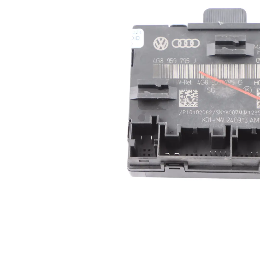 Audi A6 C7 Rear Door Control Module Unit ECU Left Right N/O/S - SKU 4G8959795G - Part number 4G8959795G
