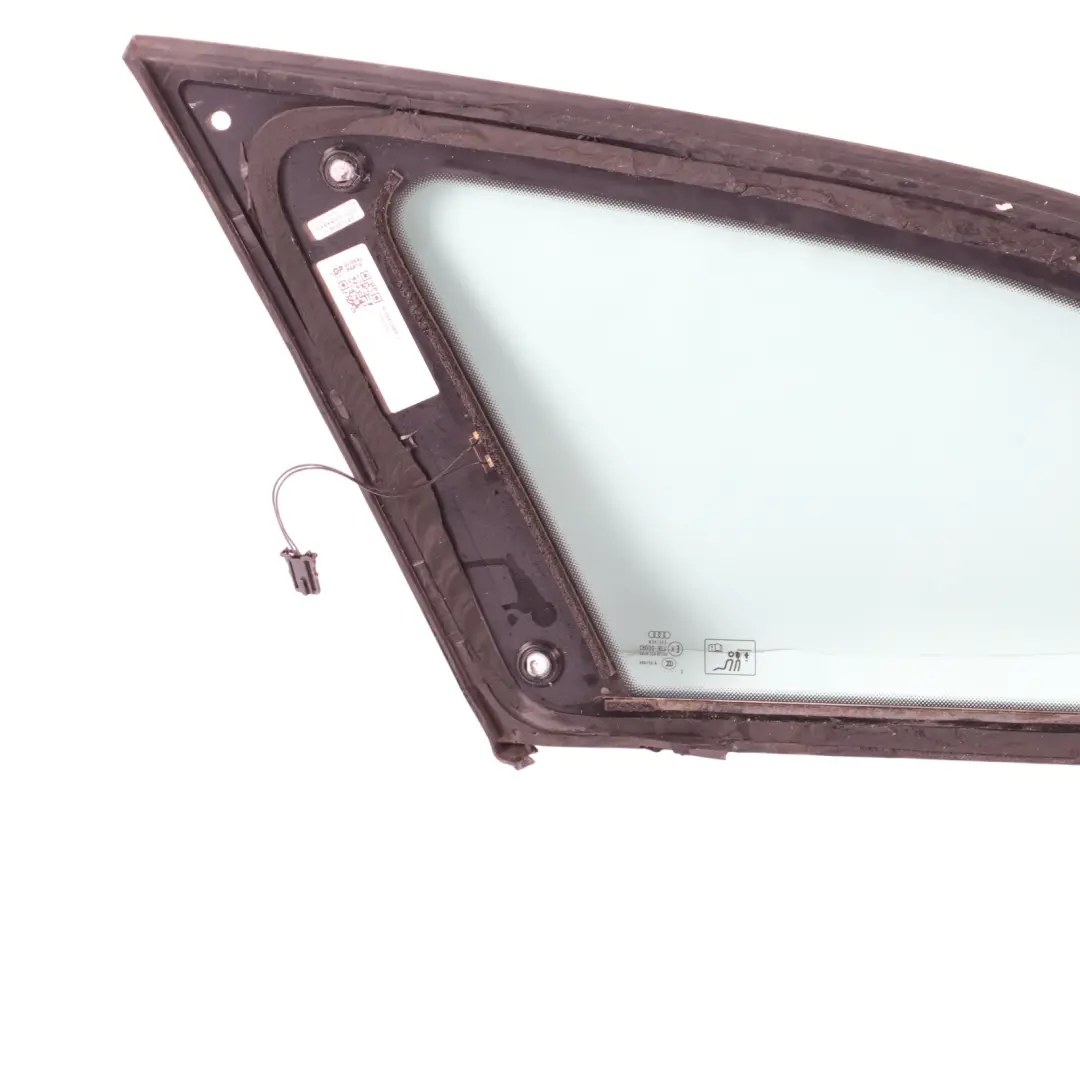 Side Window Glass Quarter Triangle Right O/S to Audi RS6 C7 Rear with Part number 4G9845300K Audi RS6 C7 Rear Side Window Glass Quarter Triangle Right O/S - SKU 4G9845300K-1 - Part number 4G9845300K