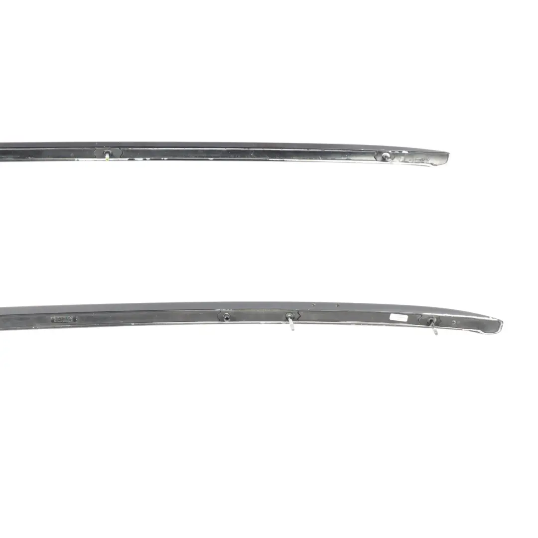 Roof Railing Set Left Right N/O/S Trim Strip High Gloss Black to Audi RS6 C7 with Part number 4G9860021F Audi RS6 C7 Roof Railing Set Left Right N/O/S Trim Strip High Gloss Black - SKU 4G9860021F - Part number 4G9860021F