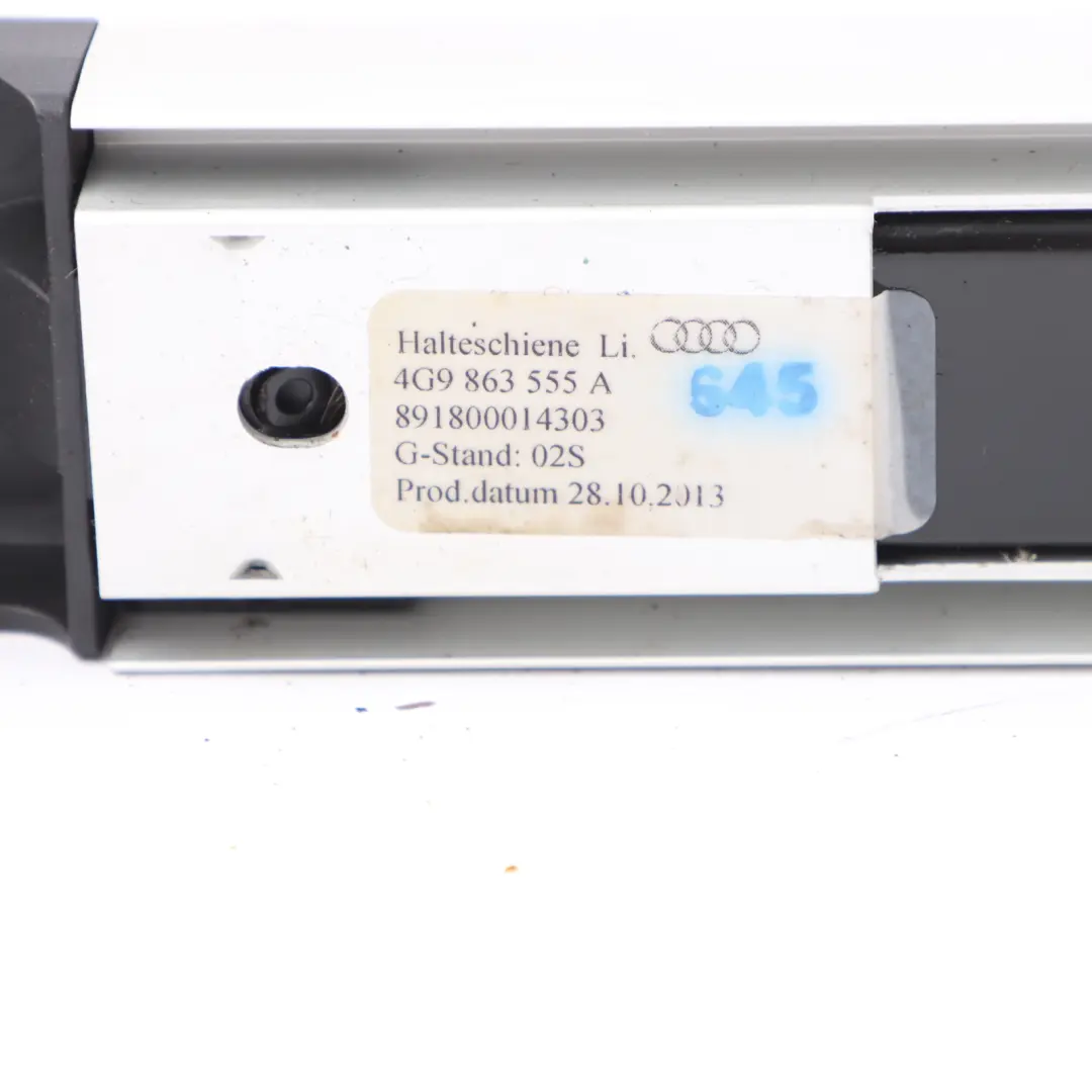 Audi A6 S6 RS6 C7 Gepäckraum Montageschiene Links Fahrerseite - SKU 4G9863555A - Teilenummer 4G9863555A