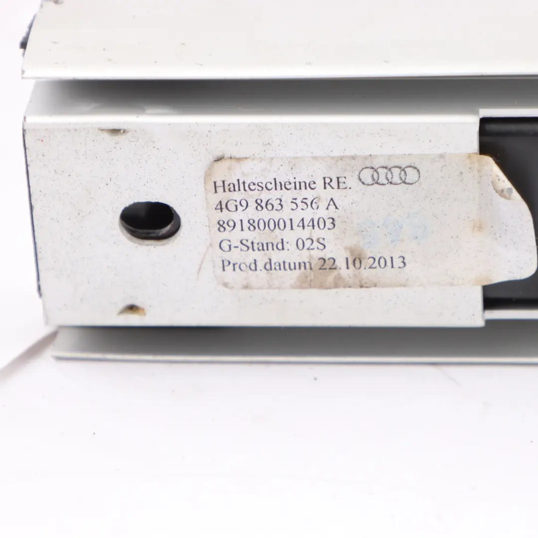 Audi A6 S6 RS6 C7 Boot Luggage Compartment Mount Rail Right O/S - SKU 4G9863556A - Part number 4G9863556A