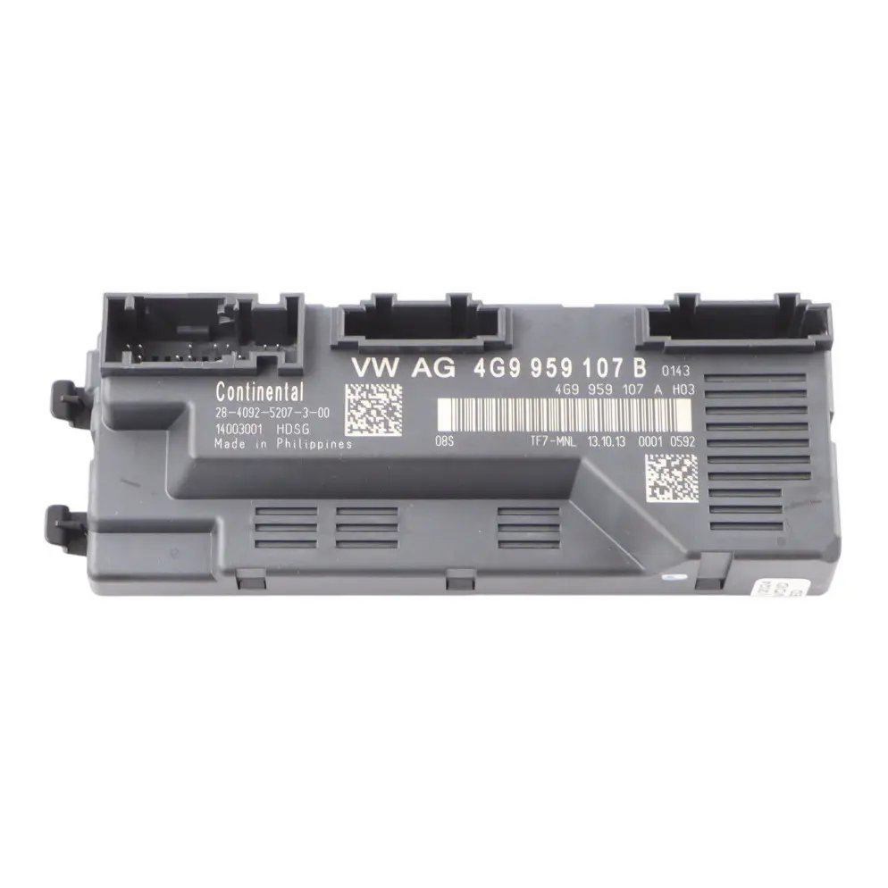 Boot Trunk Lid Tailgate Control Unit Module ECU to Audi A6 C7 Rear with Part number 4G9959107B Audi A6 C7 Rear Boot Trunk Lid Tailgate Control Unit Module ECU - SKU 4G9959107B - Part number 4G9959107B