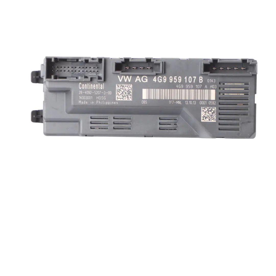 Boot Trunk Lid Tailgate Control Unit Module ECU to Audi A6 C7 Rear with Part number 4G9959107B Audi A6 C7 Rear Boot Trunk Lid Tailgate Control Unit Module ECU - SKU 4G9959107B - Part number 4G9959107B