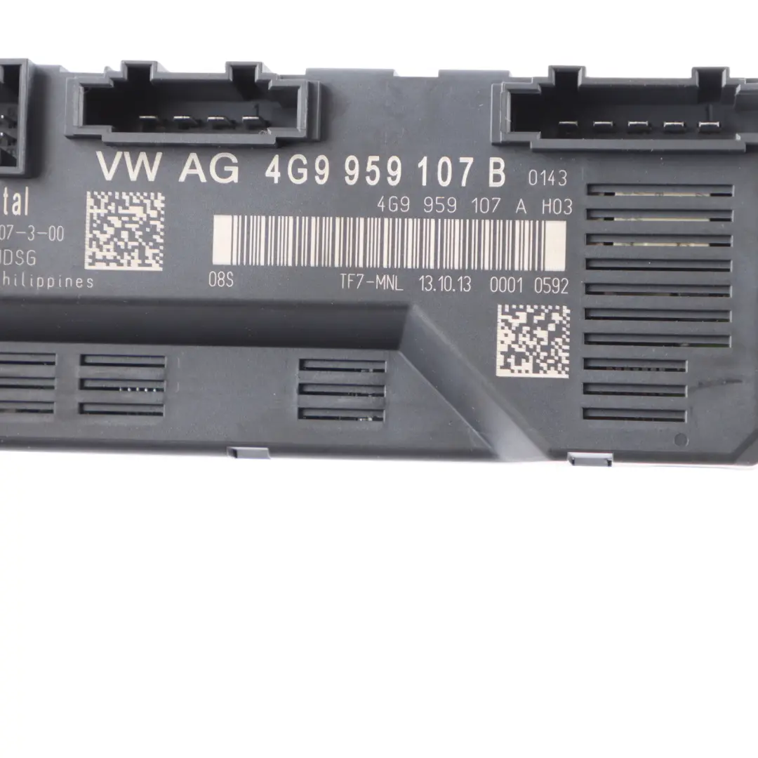 Boot Trunk Lid Tailgate Control Unit Module ECU to Audi A6 C7 Rear with Part number 4G9959107B Audi A6 C7 Rear Boot Trunk Lid Tailgate Control Unit Module ECU - SKU 4G9959107B - Part number 4G9959107B