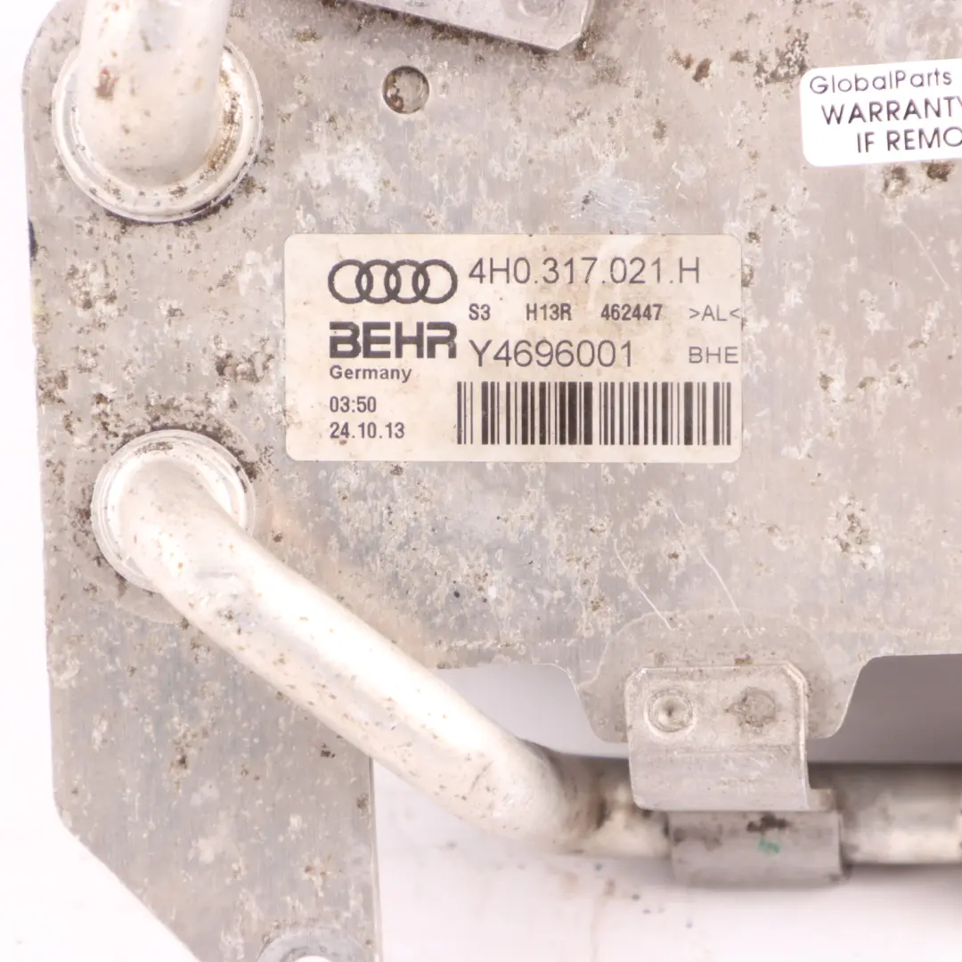 Radiateur De Refroidissement D'Huile De Boîte De Vitesses pour Audi RS6 C7 à propos du numéro de pièce 4H0317021H Audi RS6 C7 Radiateur De Refroidissement D'Huile De Boîte De Vitesses - SKU 4H0317021H - Numéro de pièce 4H0317021H