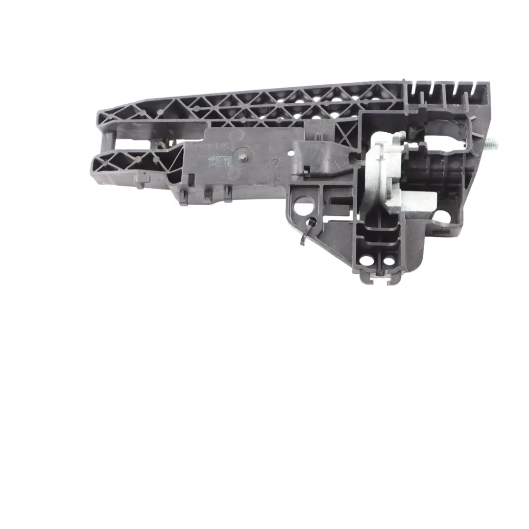 Door Handle Exterior Right O/S Mount Bracket Plate to Audi A6 C7 Rear with Part number 4H0837886 Audi A6 C7 Rear Door Handle Exterior Right O/S Mount Bracket Plate - SKU 4H0837886 - Part number 4H0837886