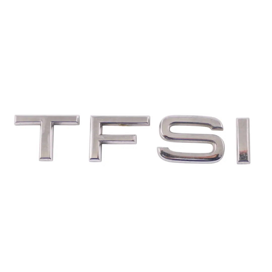 Audi Q5 8R Rear Hatch Bootlid Tailgate Lettering Badge Emblem TFSI - SKU 4H0853737D - Part number 4H0853737D