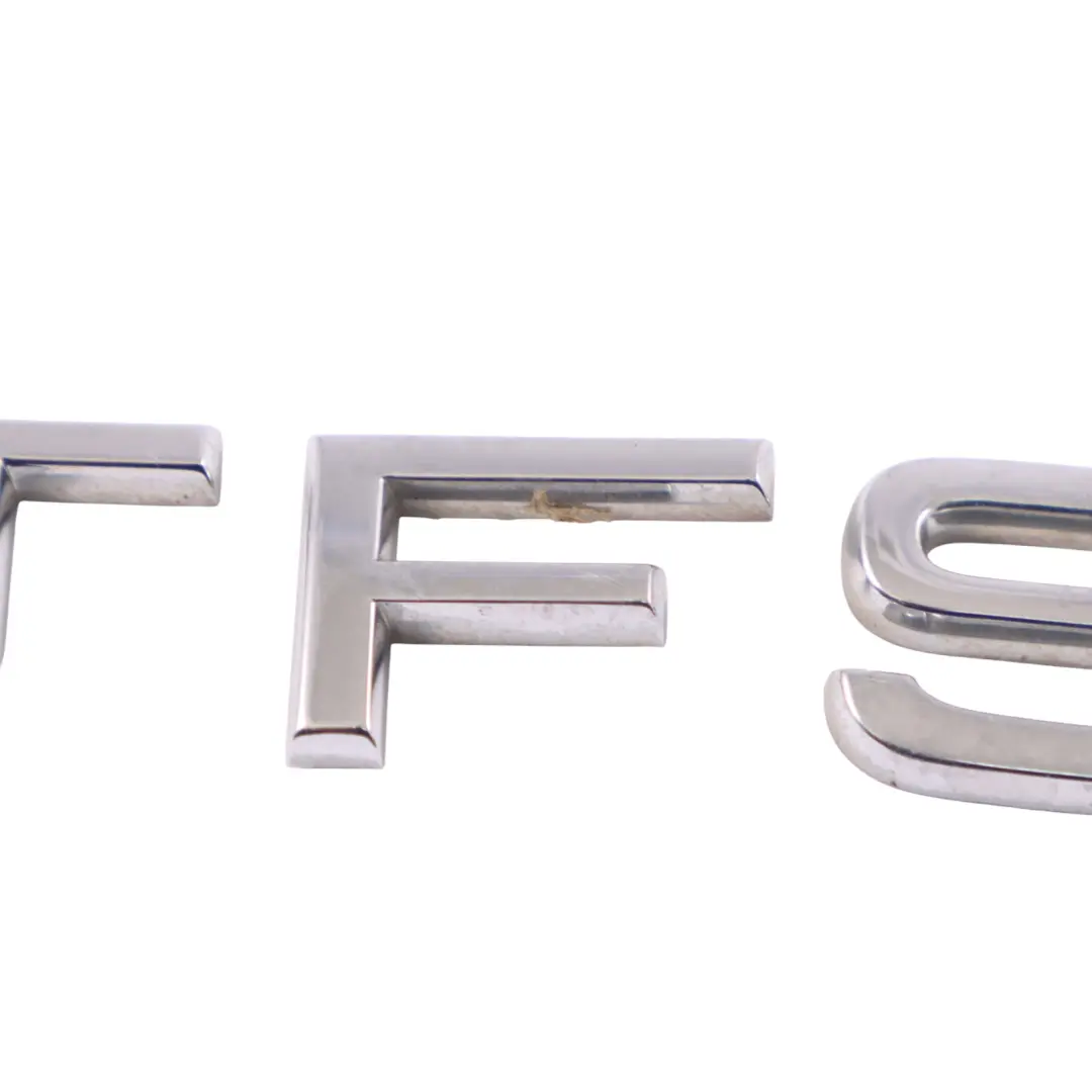Audi Q5 8R Rear Hatch Bootlid Tailgate Lettering Badge Emblem TFSI - SKU 4H0853737D - Part number 4H0853737D