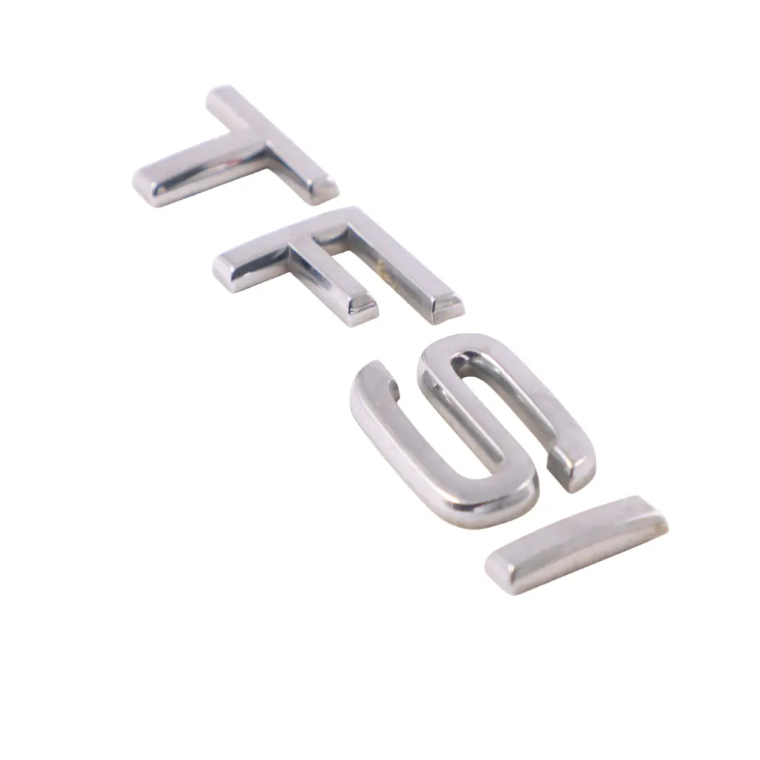 Audi Q5 8R Rear Hatch Bootlid Tailgate Lettering Badge Emblem TFSI - SKU 4H0853737D - Part number 4H0853737D