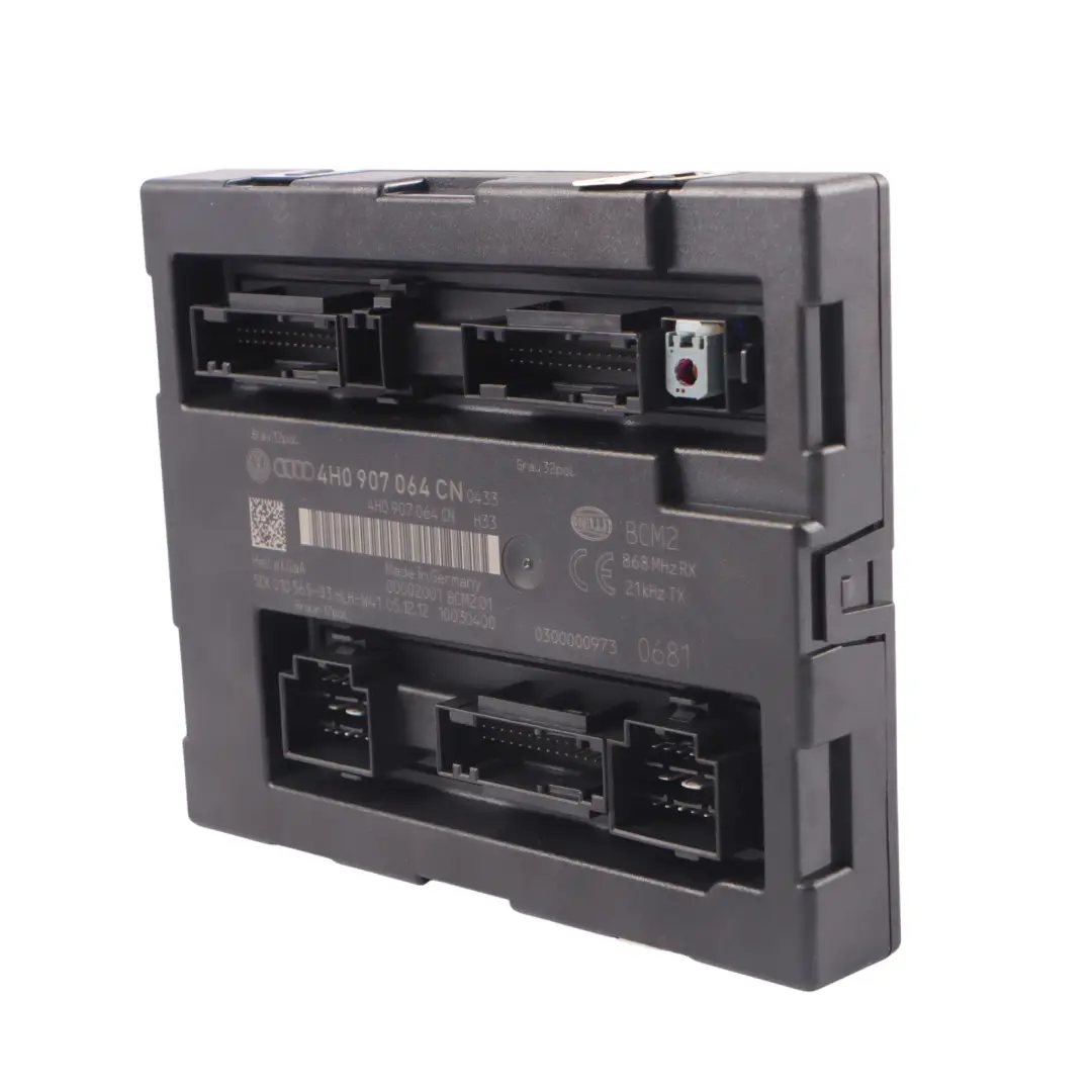 Body Comfort Convenience Module Unit ECU to Audi A6 C7 BCM with Part number 4H0907064CN Audi A6 C7 BCM Body Comfort Convenience Module Unit ECU - SKU 4H0907064CN - Part number 4H0907064CN