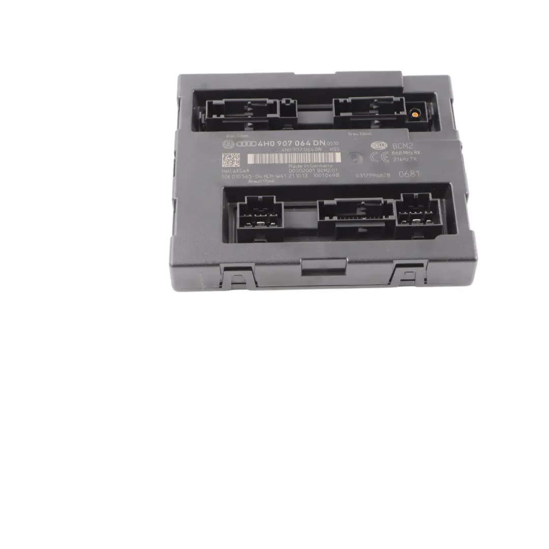 Modulo Centralina BCM Body Comfort Convenience per Audi A6 C7 con numero di parte 4H0907064DN Audi A6 C7 Modulo Centralina BCM Body Comfort Convenience - SKU 4H0907064DN - Numero di parte 4H0907064DN