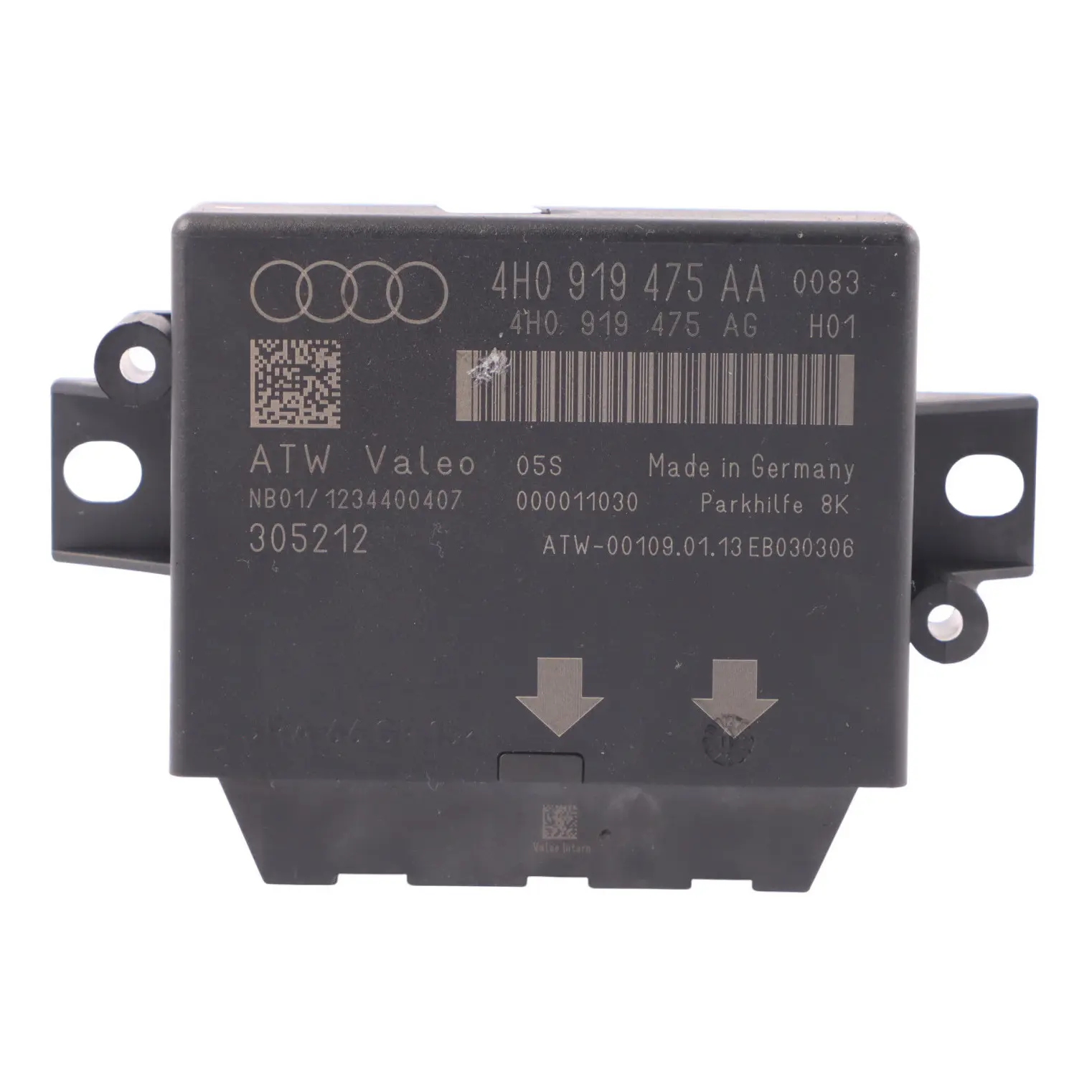 Audi A6 C7 PDC Módulo de Control Distancia Aparcamiento Unidad ECU 4H0919475AA