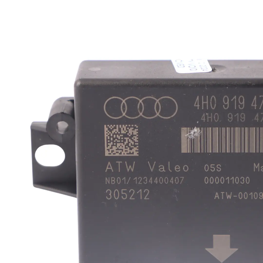 PDC Module de contrôle de la distance stationnement ECU pour Audi A6 C7 à propos du numéro de pièce 4H0919475AA Audi A6 C7 PDC Module de contrôle de la distance stationnement ECU - SKU 4H0919475AA - Numéro de pièce 4H0919475AA