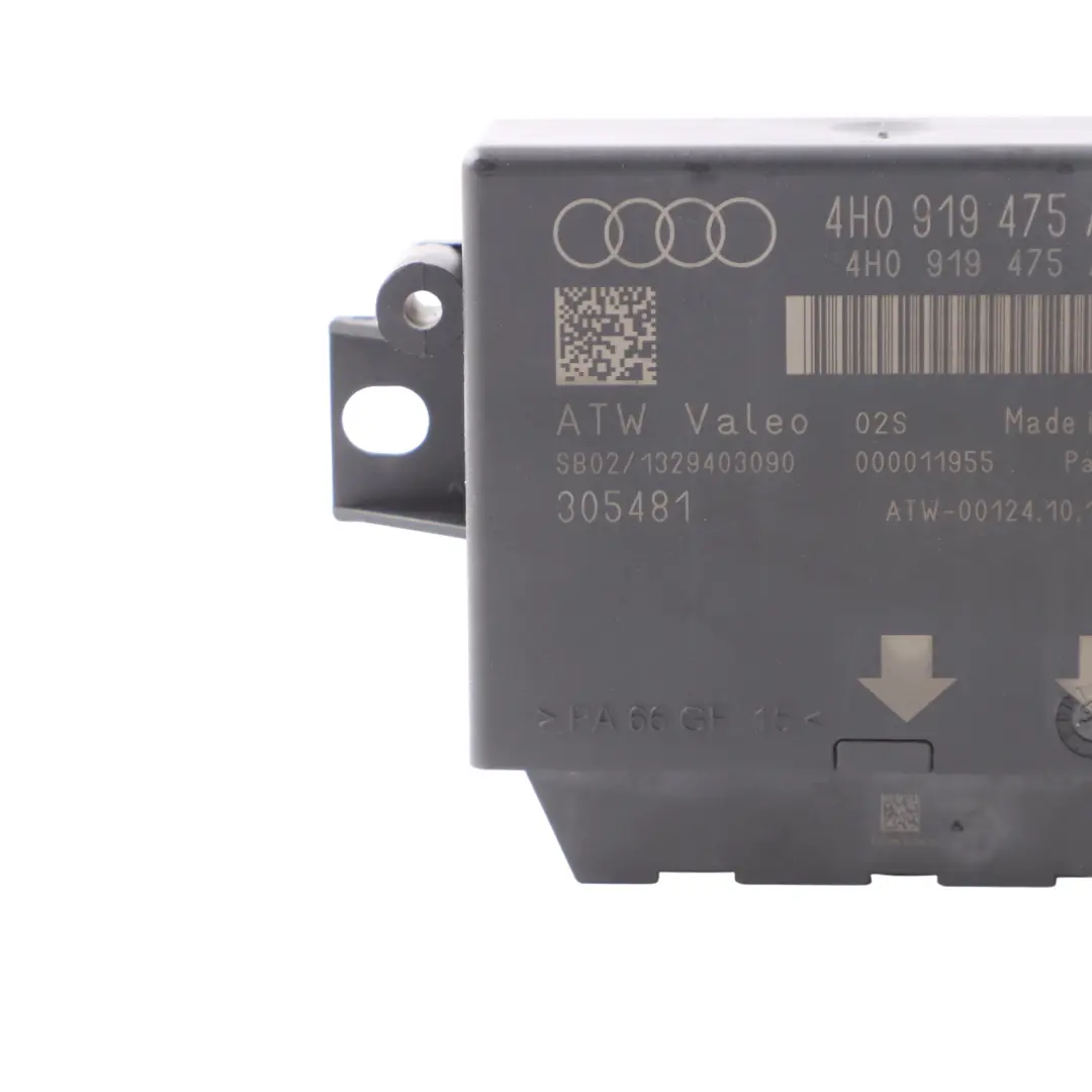 PDC Parking Distance Control Module Unit ECU to Audi A6 C7 with Part number 4H0919475AC Audi A6 C7 PDC Parking Distance Control Module Unit ECU - SKU 4H0919475AC - Part number 4H0919475AC