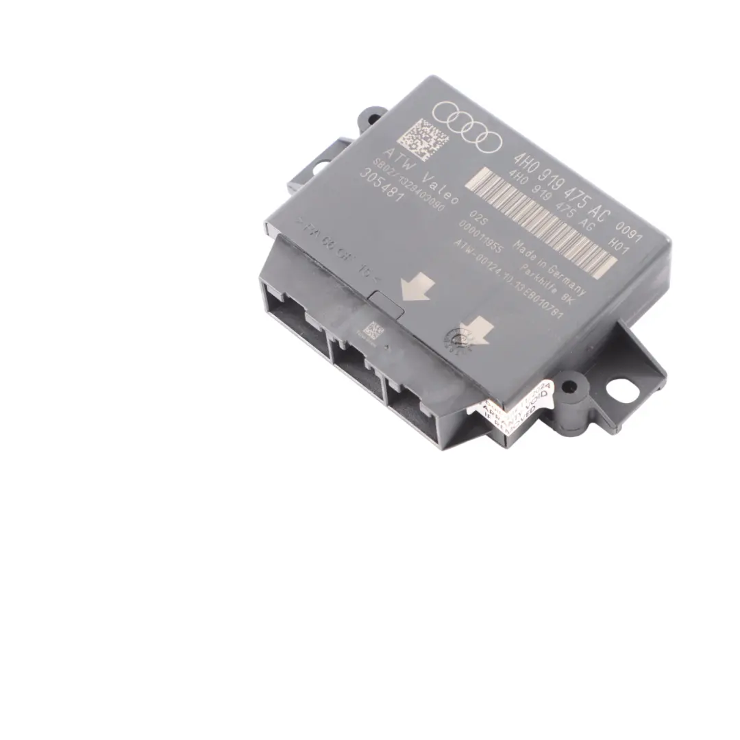 Audi A6 C7 PDC Parking Distance Control Module Unit ECU - SKU 4H0919475AC - Part number 4H0919475AC