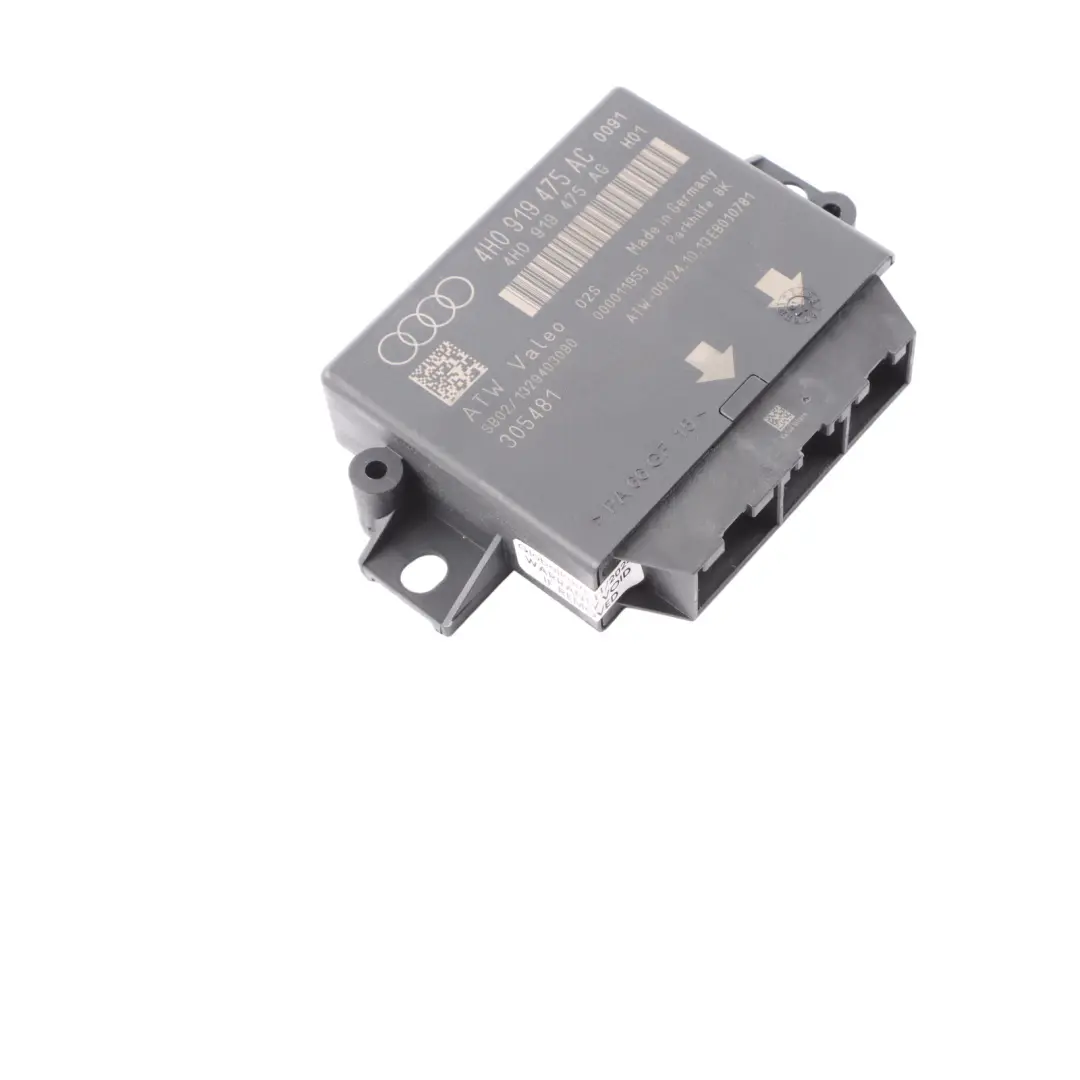 Audi A6 C7 PDC Parking Distance Control Module Unit ECU - SKU 4H0919475AC - Part number 4H0919475AC