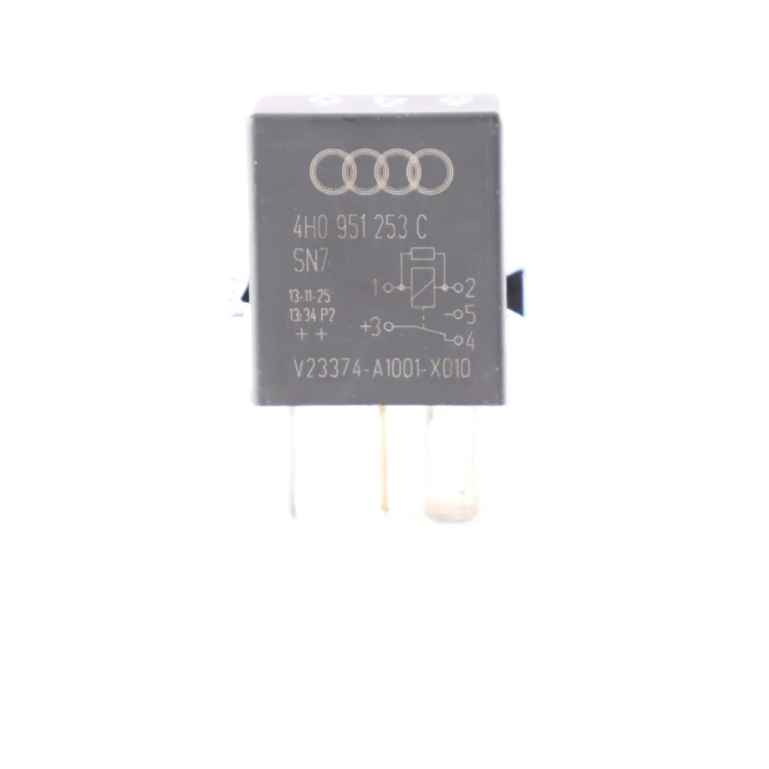 Use Control Module Relay 4 Pin 646 Seat Skoda Audi VW Polo 6R Multi - SKU 4H0951253C - Part number 4H0951253C