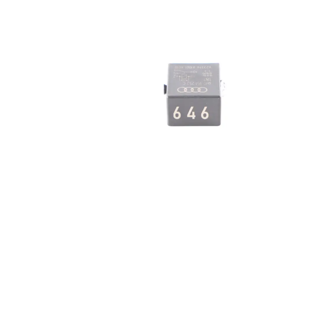Use Control Module Relay 4 Pin 646 Seat Skoda Audi VW Polo 6R Multi - SKU 4H0951253C - Part number 4H0951253C