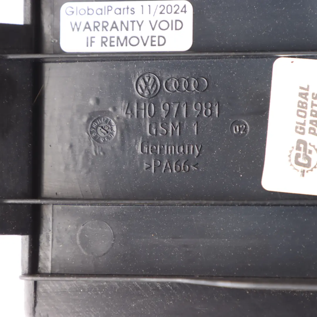 Osłona Zaślepka Wtyczki Przód do Audi RS6 C7 o numerze 4H0971981 Audi RS6 C7 Osłona Zaślepka Wtyczki Przód - SKU 4H0971981 - Numer Części 4H0971981