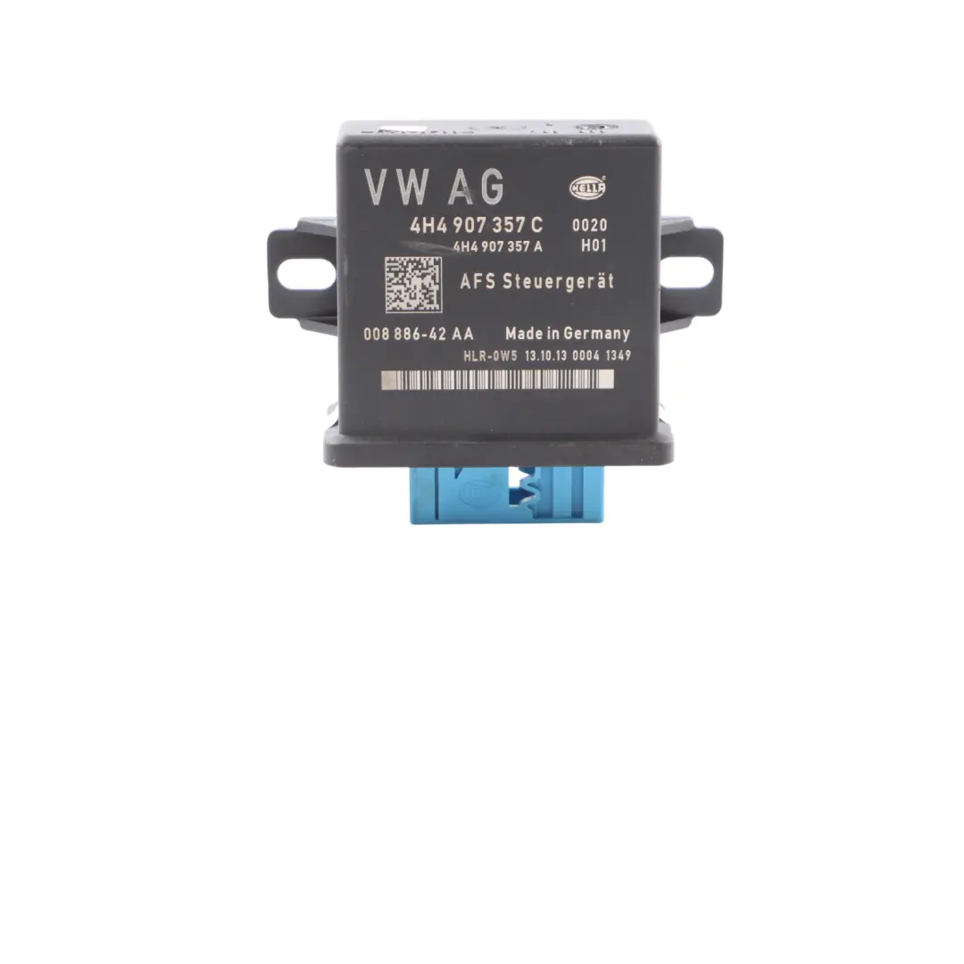 Module De Phares Audi A6 C7 A7 A8 Unité De Contrôle De La Portée pour à propos du numéro de pièce 4H4907357C Module De Phares Audi A6 C7 A7 A8 Unité De Contrôle De La Portée - SKU 4H4907357C - Numéro de pièce 4H4907357C