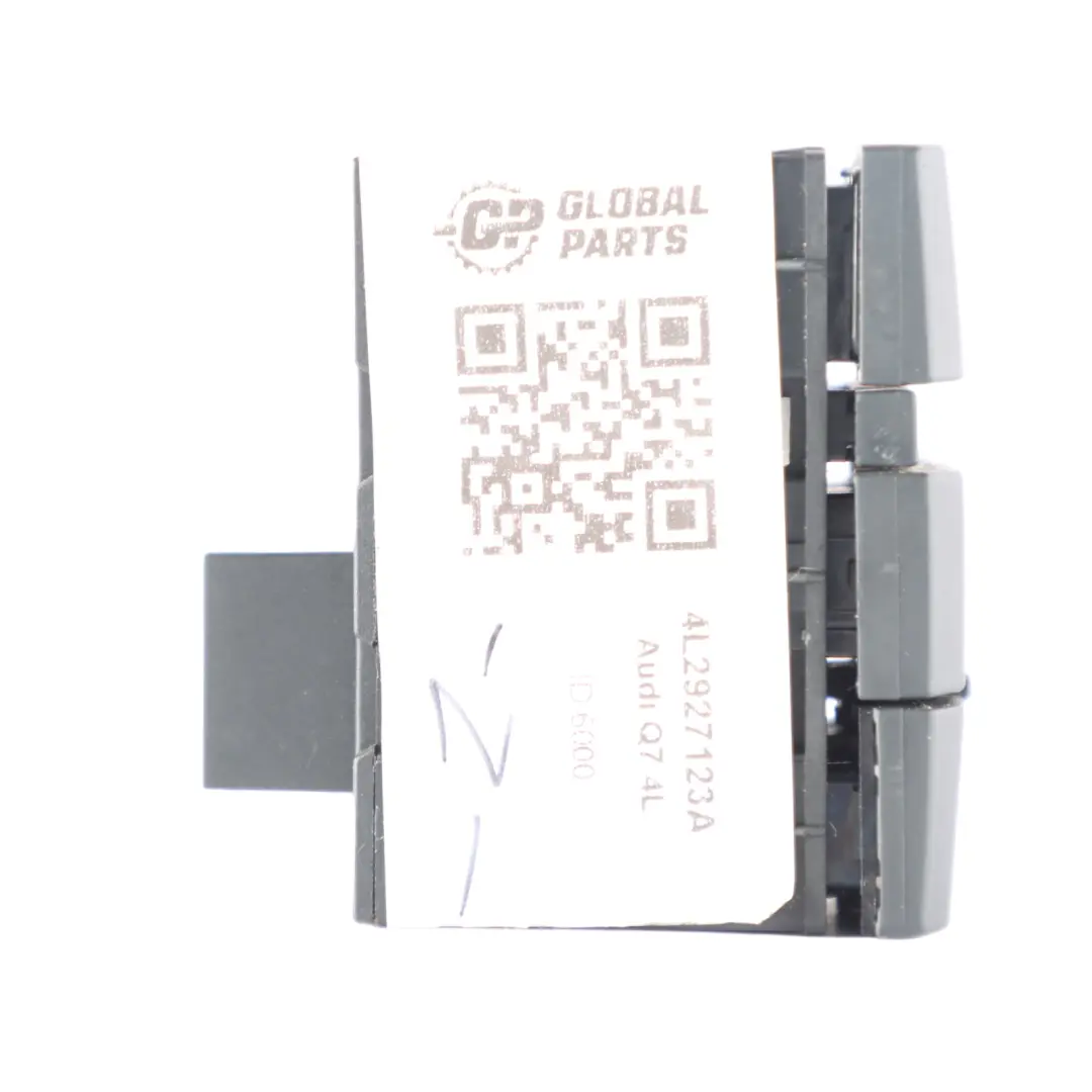 Audi Q7 4L PDC Parking Sensor Cruise Control Switch Panel Button - SKU RHD-4L2927123A - Part number 4L2927123A