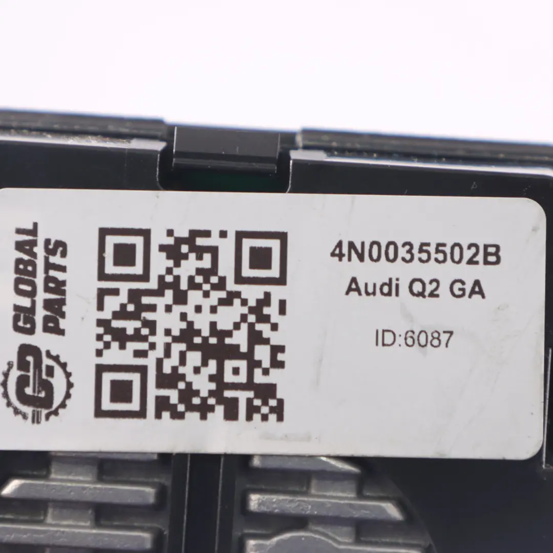 Audi Q2 GA Wireless Charger Mittelkonsole Telefon Lademodul Einheit - SKU 4N0035502B - Teilenummer 4N0035502B