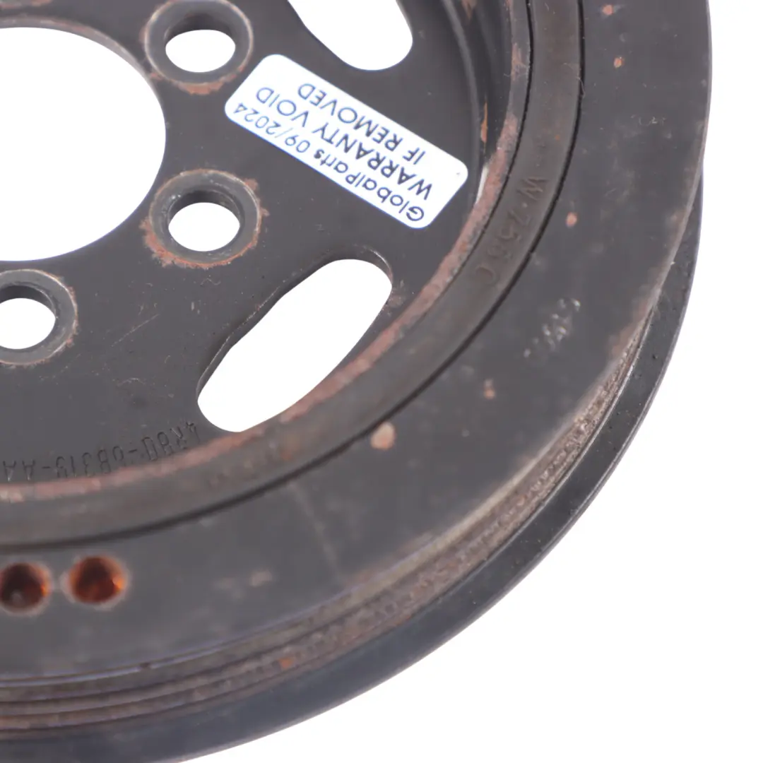 AJV6D TDV6 Koło Pasowe Wału Korbowego do Jaguar XF X250 3.0 o numerze 4R80-6B319-AA Jaguar XF X250 3.0 AJV6D TDV6 Koło Pasowe Wału Korbowego - SKU 4R80-6B319-AA - Numer Części 4R80-6B319-AA