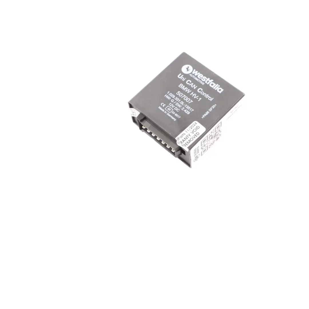 WESTFALIA Uni Can BMW HV-1 12 V Module De Commande De Barre De Remorquage - SKU 507007 - Numéro de pièce 507007