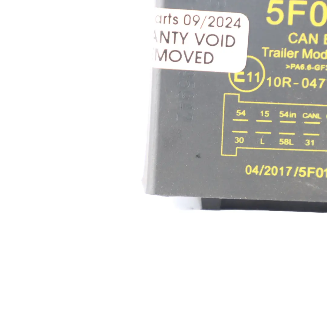 Electonics CAN Bus Trailer Module 12V V0306 to ECS with Part number 5F010 ECS Electonics CAN Bus Trailer Module 12V V0306 - SKU 5F010 - Part number 5F010